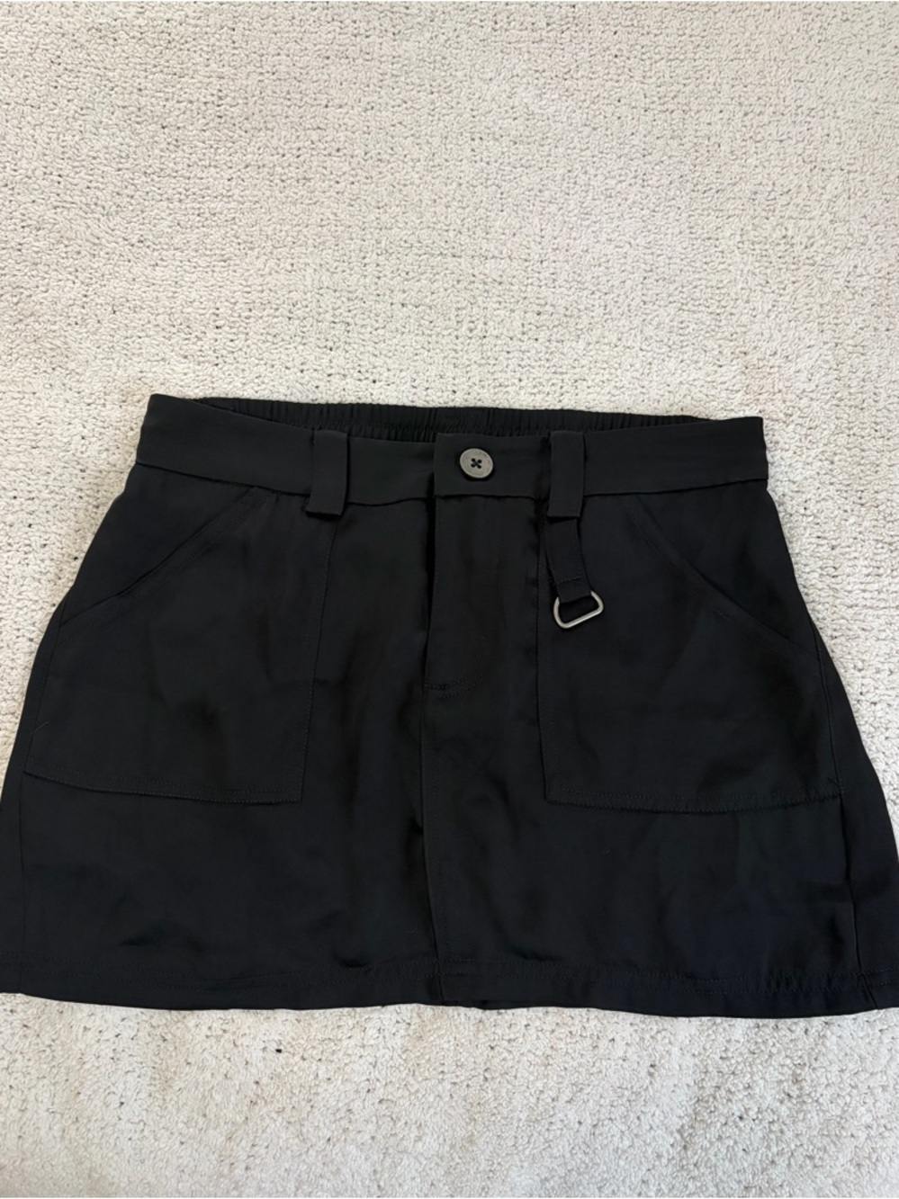 Hollister/Social Tourist Silk Cargo Skirt
